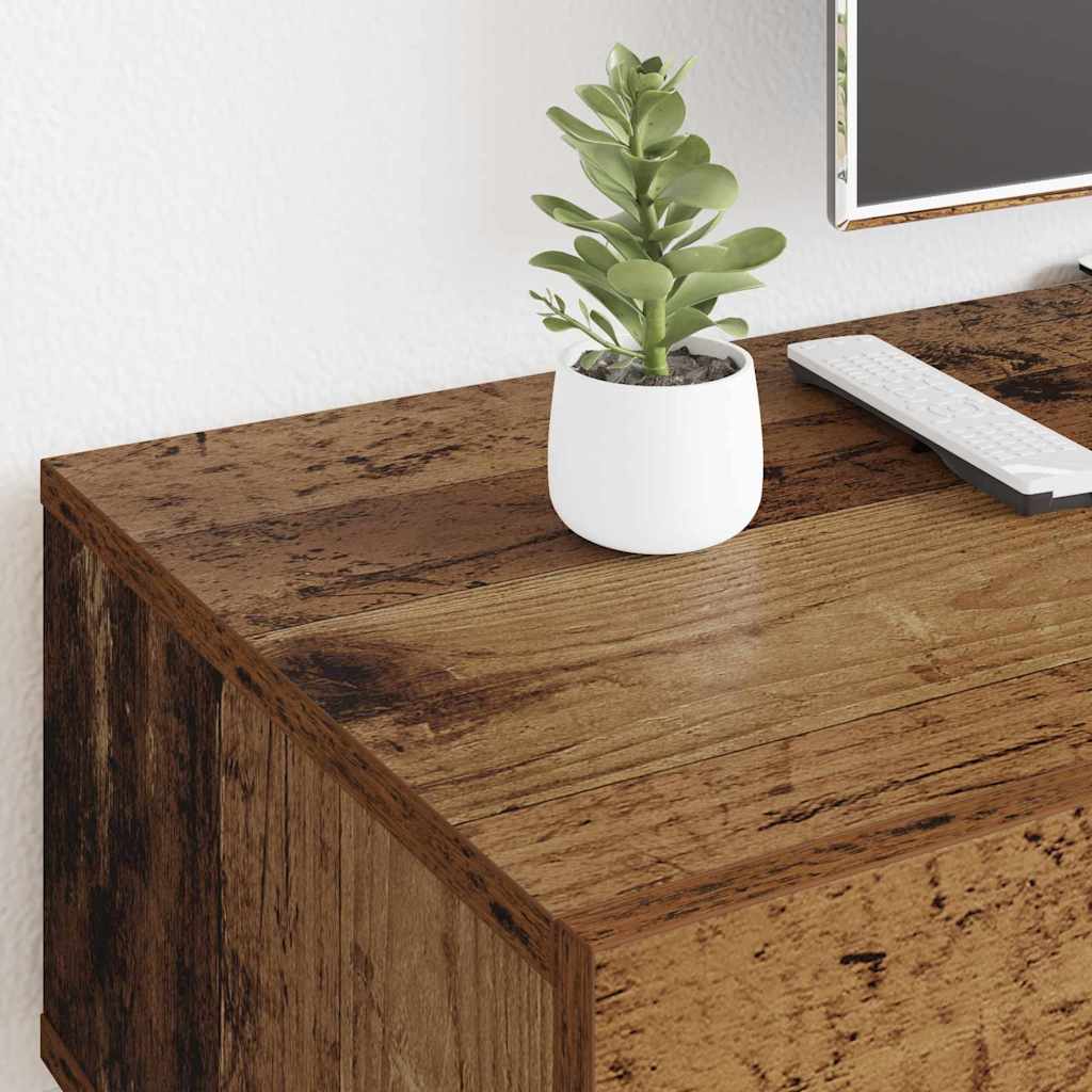 vidaXL TV Cabinet Old Wood 150 x 36 x 30 cm Engineered Wood