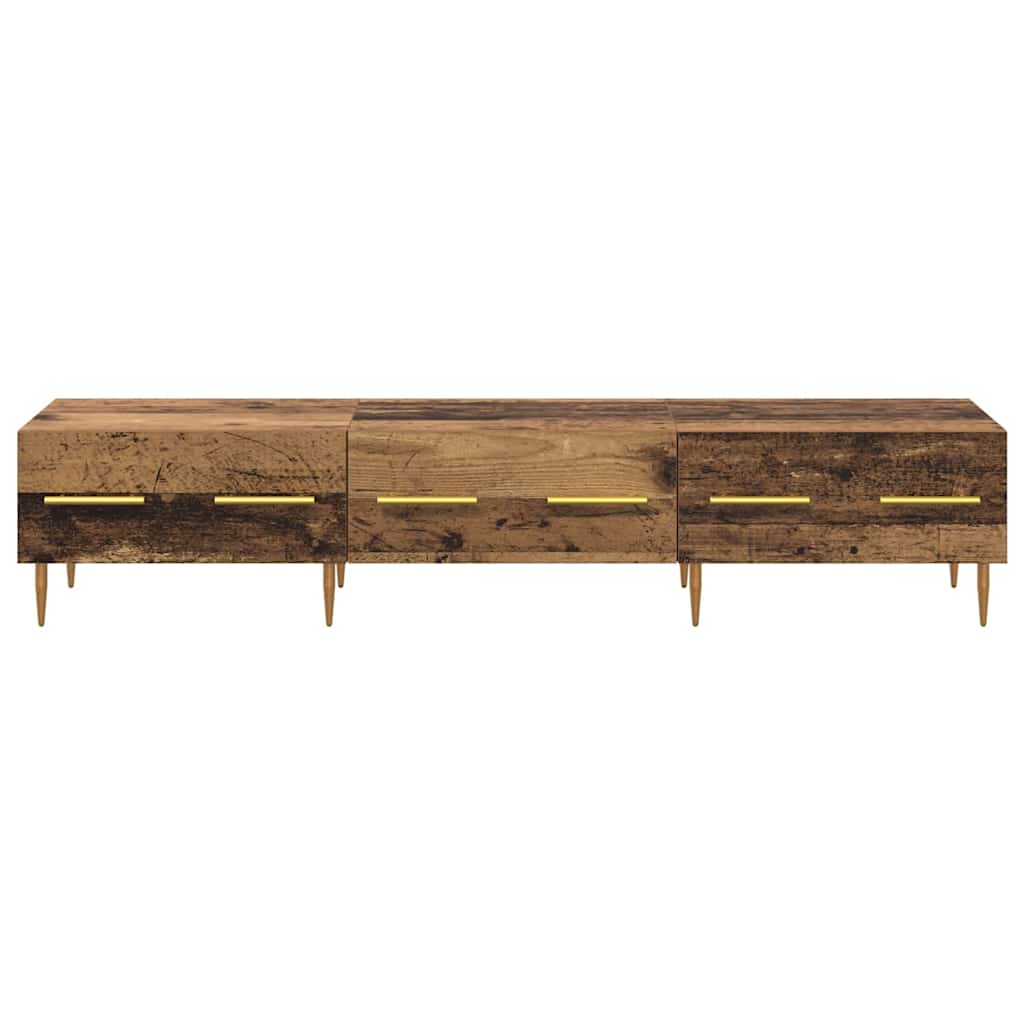 vidaXL TV Cabinet Old Wood 150 x 36 x 30 cm Engineered Wood