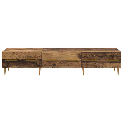 vidaXL TV Cabinet Old Wood 150 x 36 x 30 cm Engineered Wood