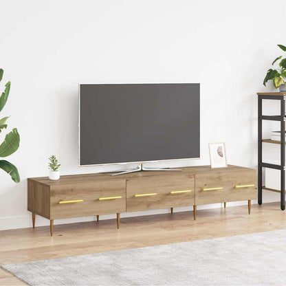 vidaXL TV Cabinet 150 x 36 x 30 cm Artisan Oak Engineered Wood