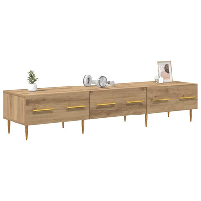 vidaXL TV Cabinet 150 x 36 x 30 cm Artisan Oak Engineered Wood