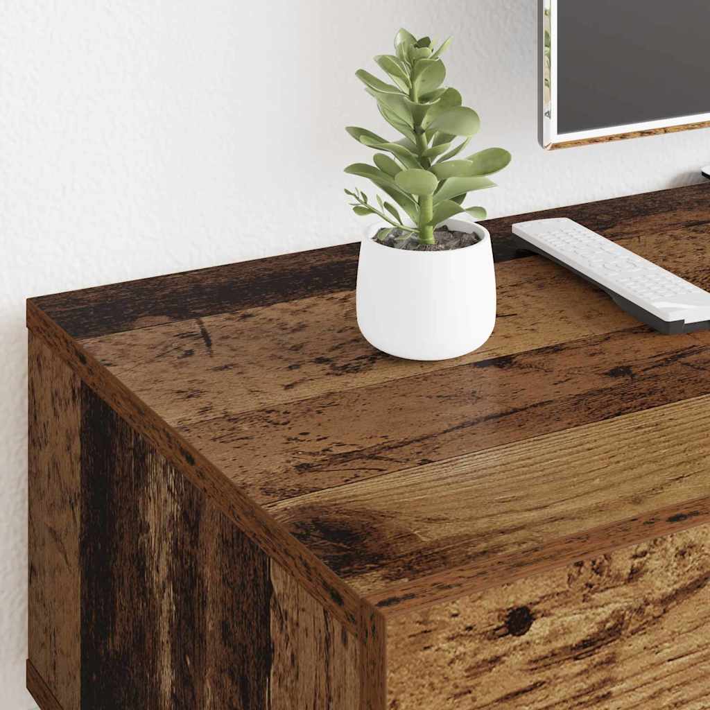 vidaXL TV Cabinet Old wood 150 x 36 x 30 cm Engineered wood