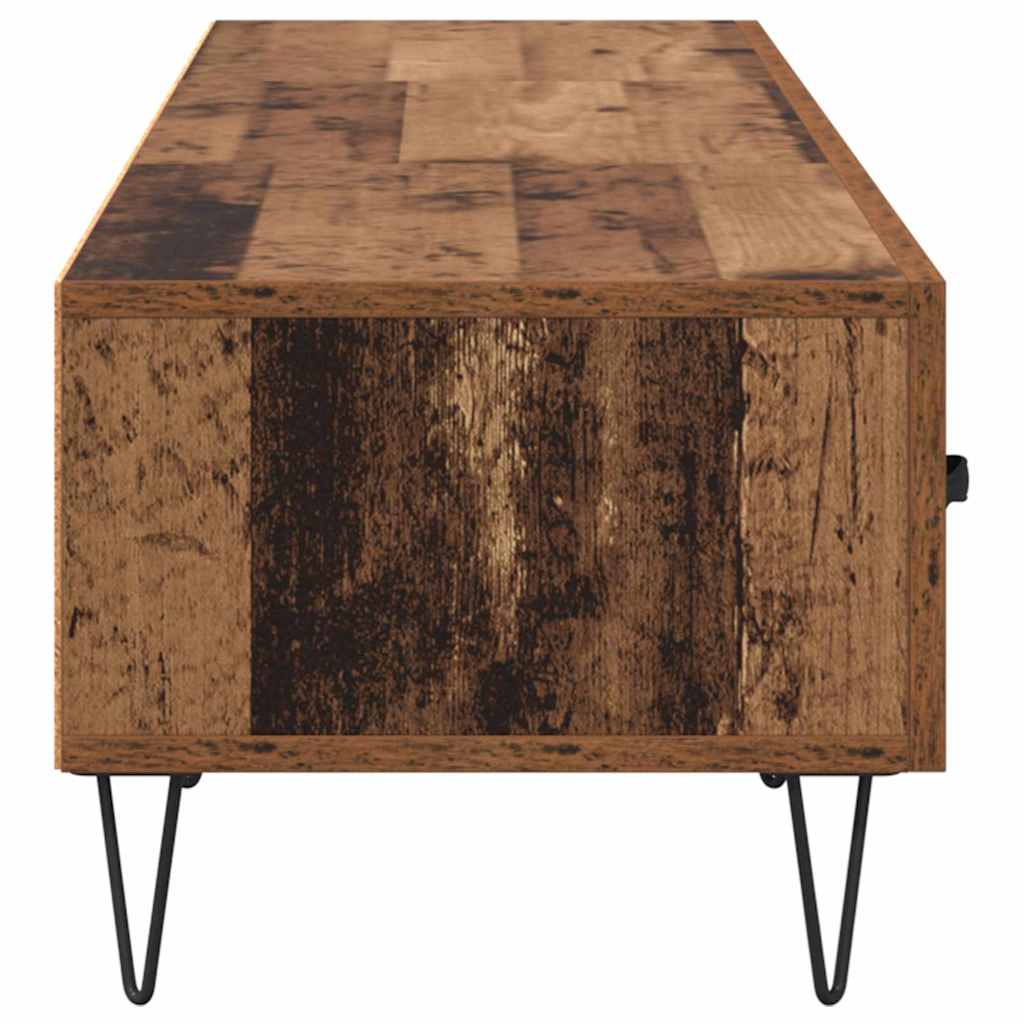 vidaXL TV Cabinet Old wood 150 x 36 x 30 cm Engineered wood