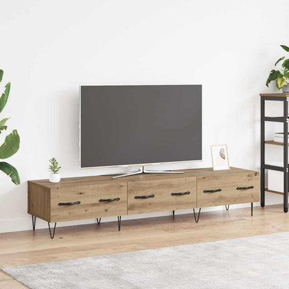 vidaXL Artisan Oak Engineered Wood