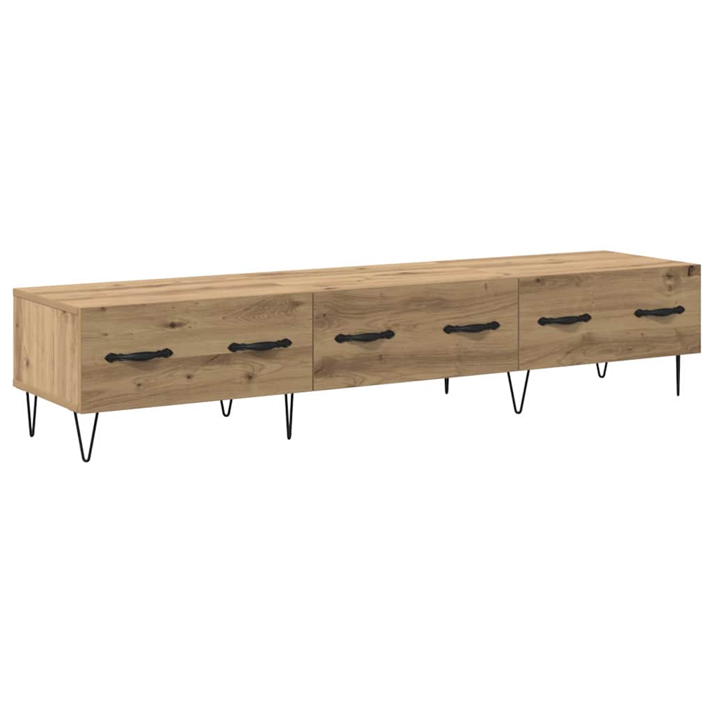 vidaXL Artisan Oak Engineered Wood