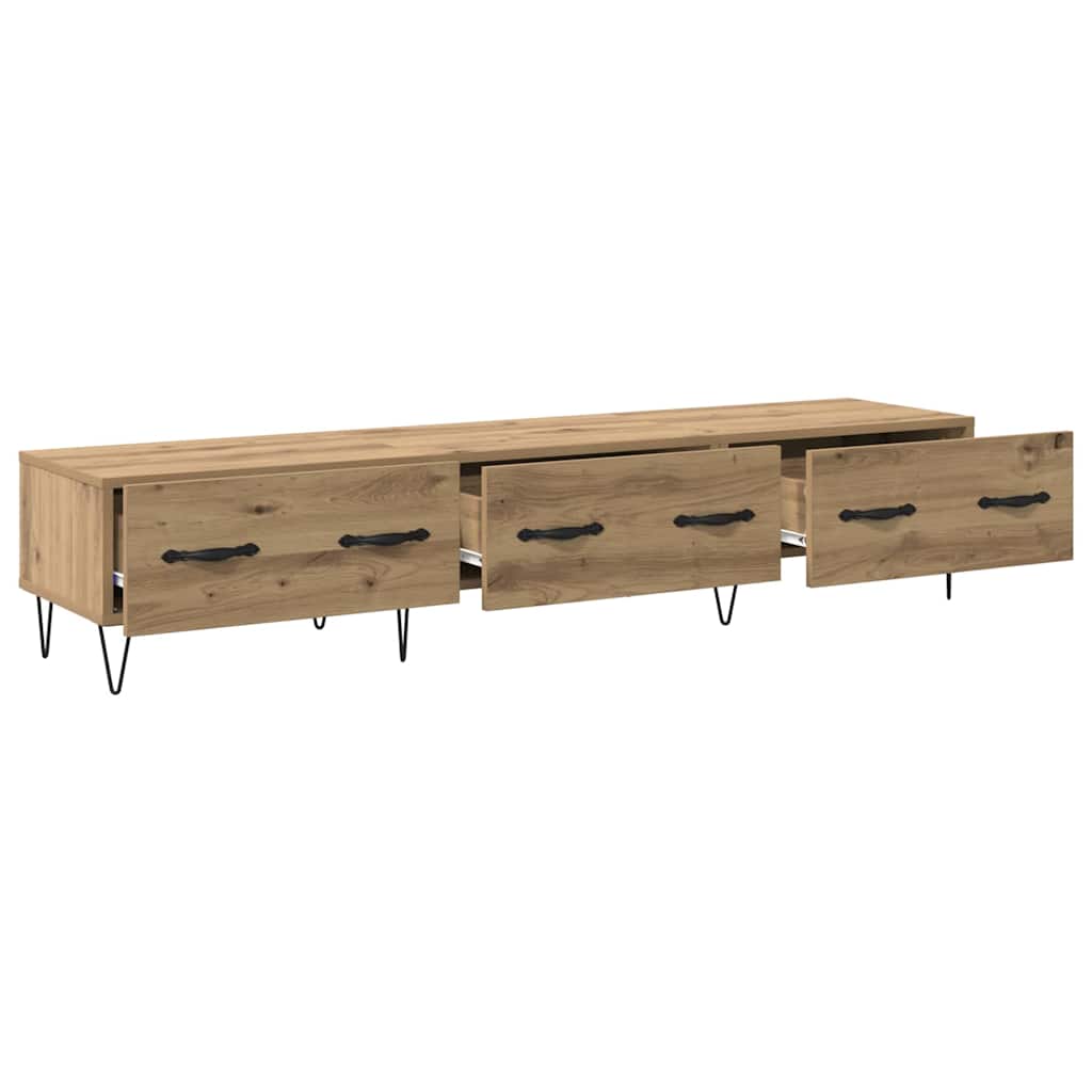 vidaXL Artisan Oak Engineered Wood