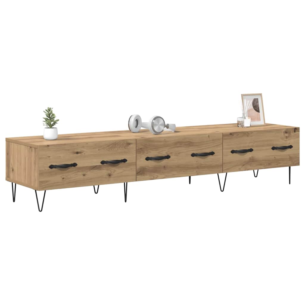 vidaXL Artisan Oak Engineered Wood