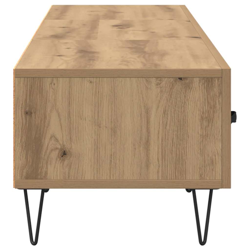 vidaXL Artisan Oak Engineered Wood