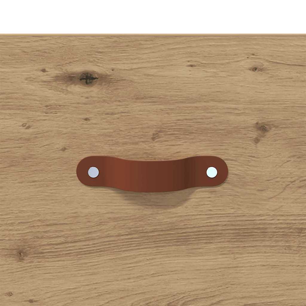 vidaXL Wall-mounted Bedside Cabinet 35 x 35 x 20 cm Engineered Wood