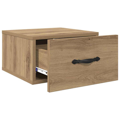 vidaXL Bedside Cabinet 2 pcs Artisan oak 35 x 35 x 20 cm
