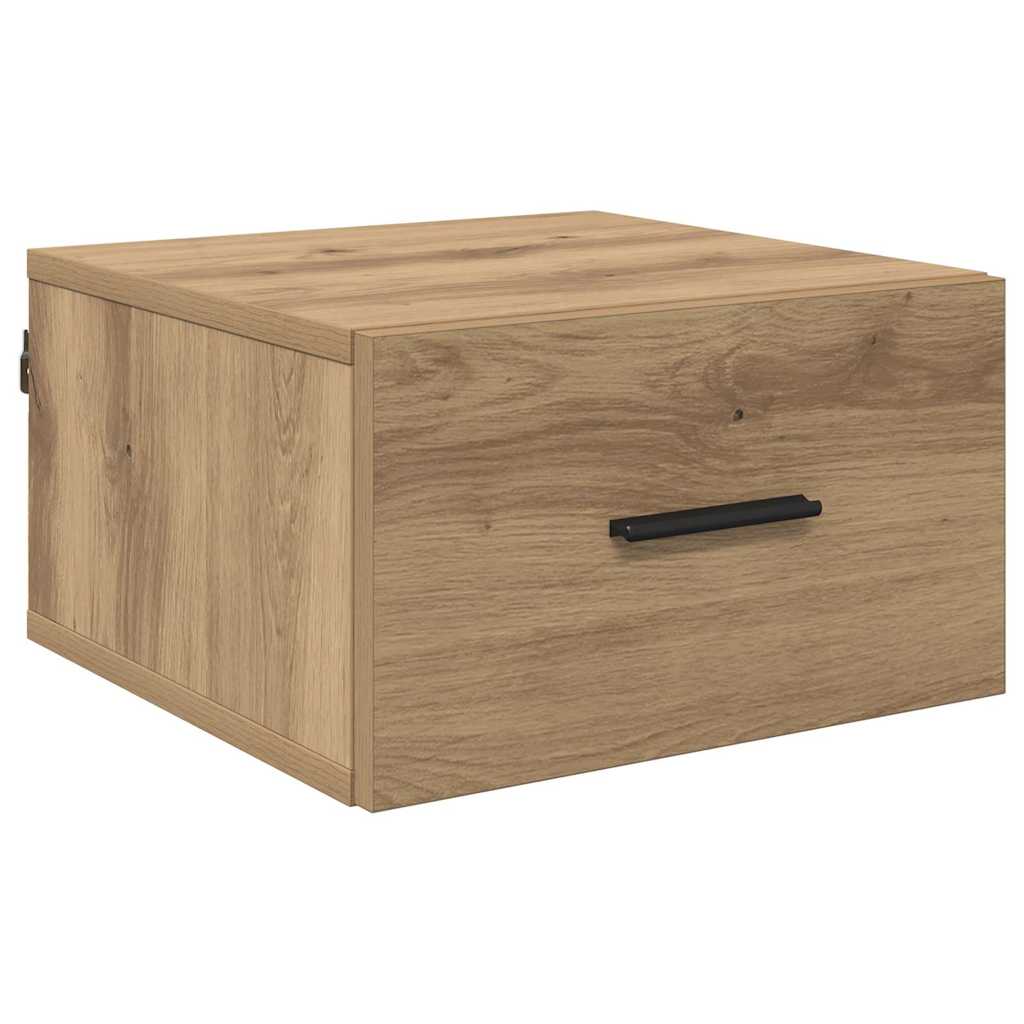 vidaXL Bedside Cabinet 2 pcs Artisan oak 35 x 35 x 20 cm