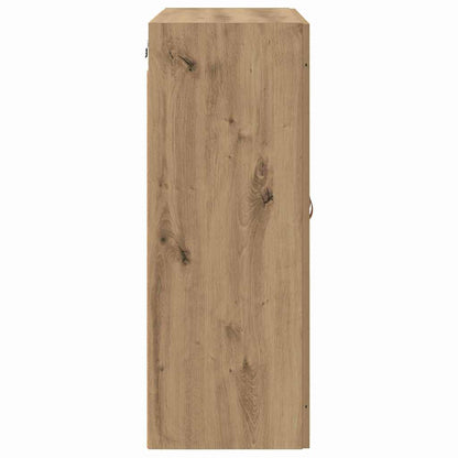 vidaXL Wall Mounted Cabinet Artisan Oak 69.5 x 34 x 90 cm