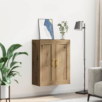 vidaXL Wall Mounted Cabinet Artisan Oak 69.5 x 34 x 90 cm