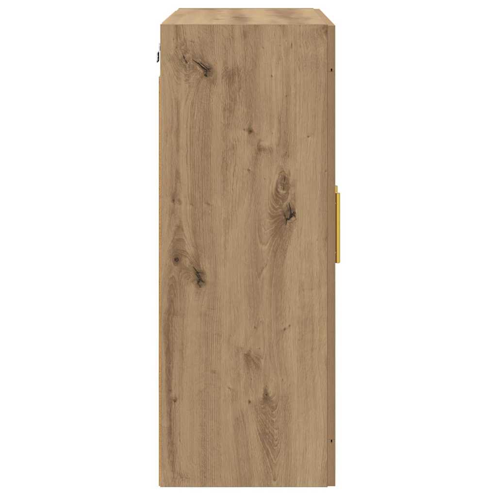 vidaXL Wall Mounted Cabinet Artisan Oak 69.5 x 34 x 90 cm