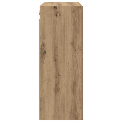 vidaXL Wall Mounted Cabinet Artisan Oak 69.5 x 34 x 90 cm