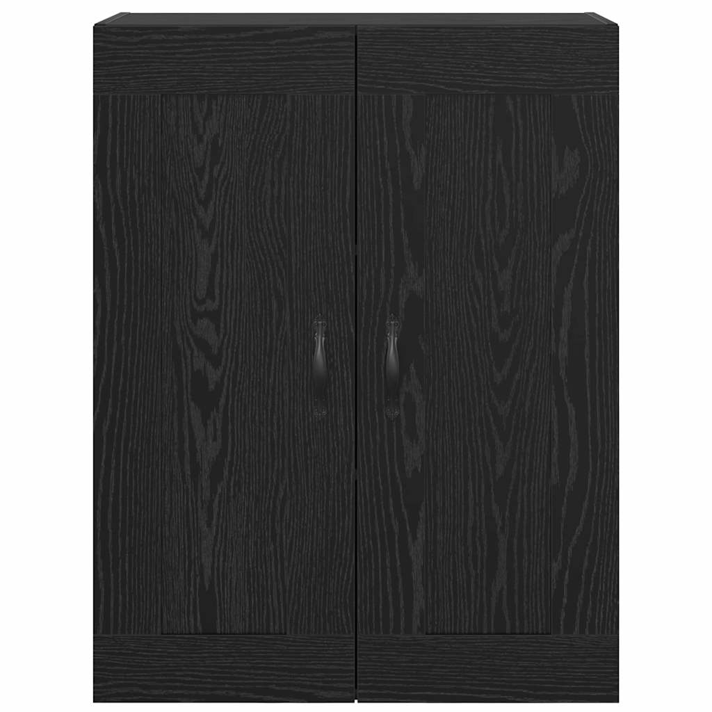 vidaXL Wall Mounted Cabinet Black Oak 69.5 x 34 x 90 cm