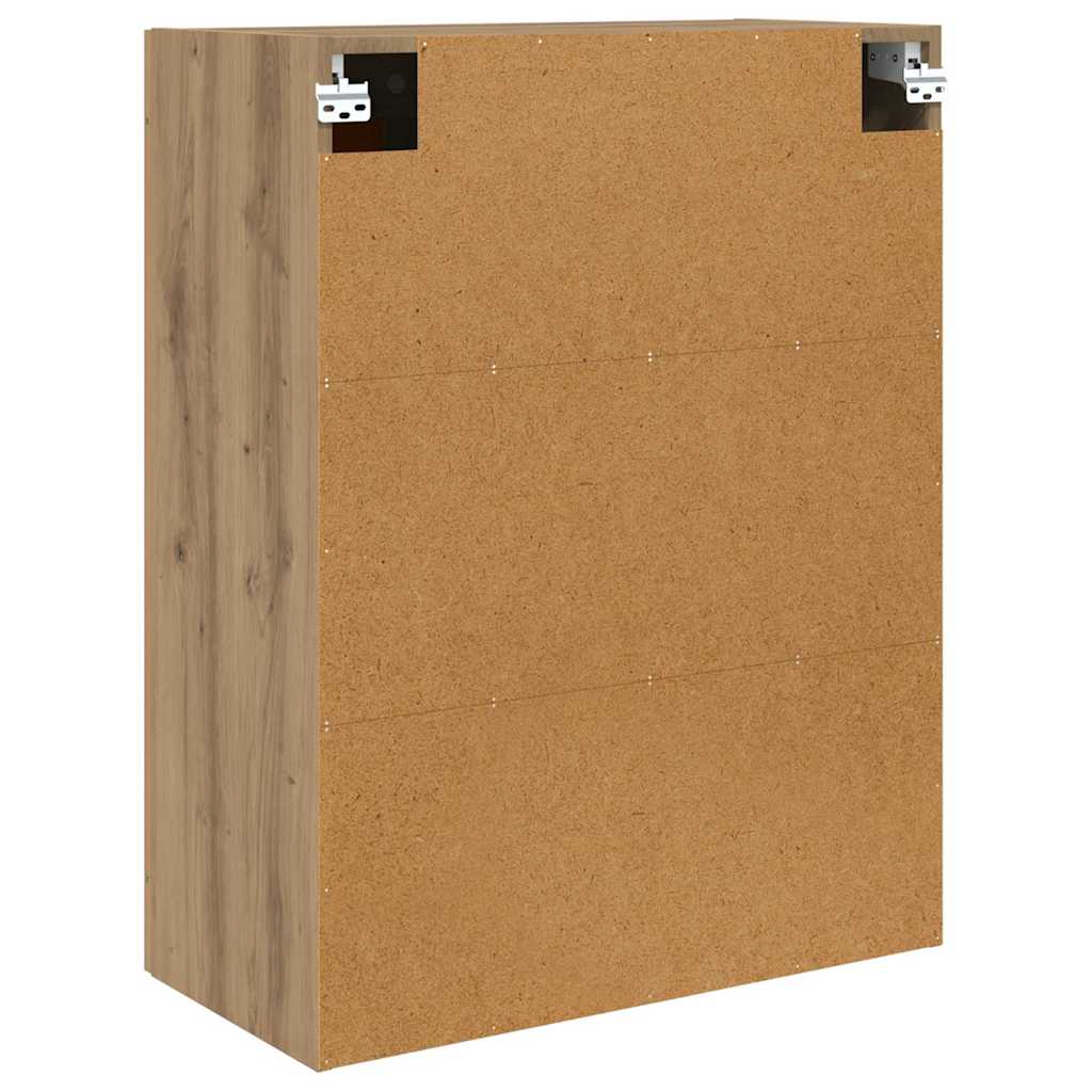 vidaXL Wall Mounted Cabinet Artisan Oak 69.5 x 34 x 90 cm