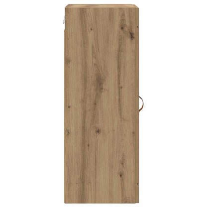 vidaXL Wall Mounted Cabinet Artisan Oak 34.5 x 34 x 90 cm