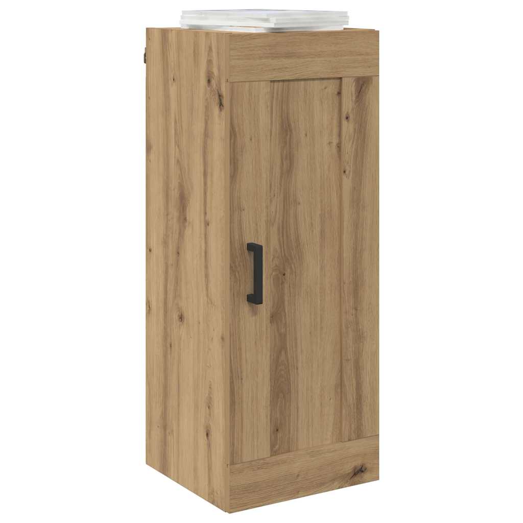 vidaXL Wall Mounted Cabinet Artisan Oak 34.5 x 34 x 90 cm