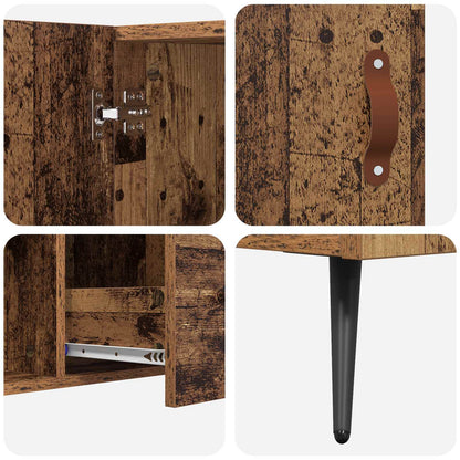 vidaXL Sideboard Old Wood 100 x 36 x 60 cm Engineered Wood