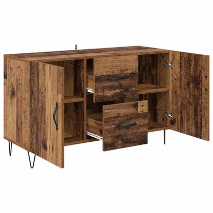 vidaXL Sideboard with Drawer Old Wood 100 x 36 x 60 cm Engineered Wood
