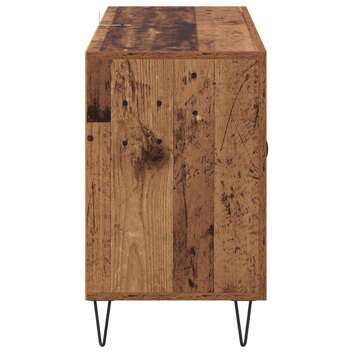 vidaXL Sideboard with Drawer Old Wood 100 x 36 x 60 cm Engineered Wood
