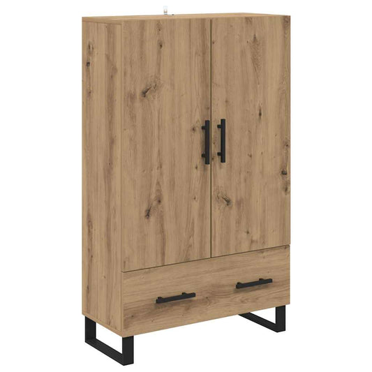 vidaXL Highboard Artisan Oak 69.5 x 30 x 115 cm Engineered Wood