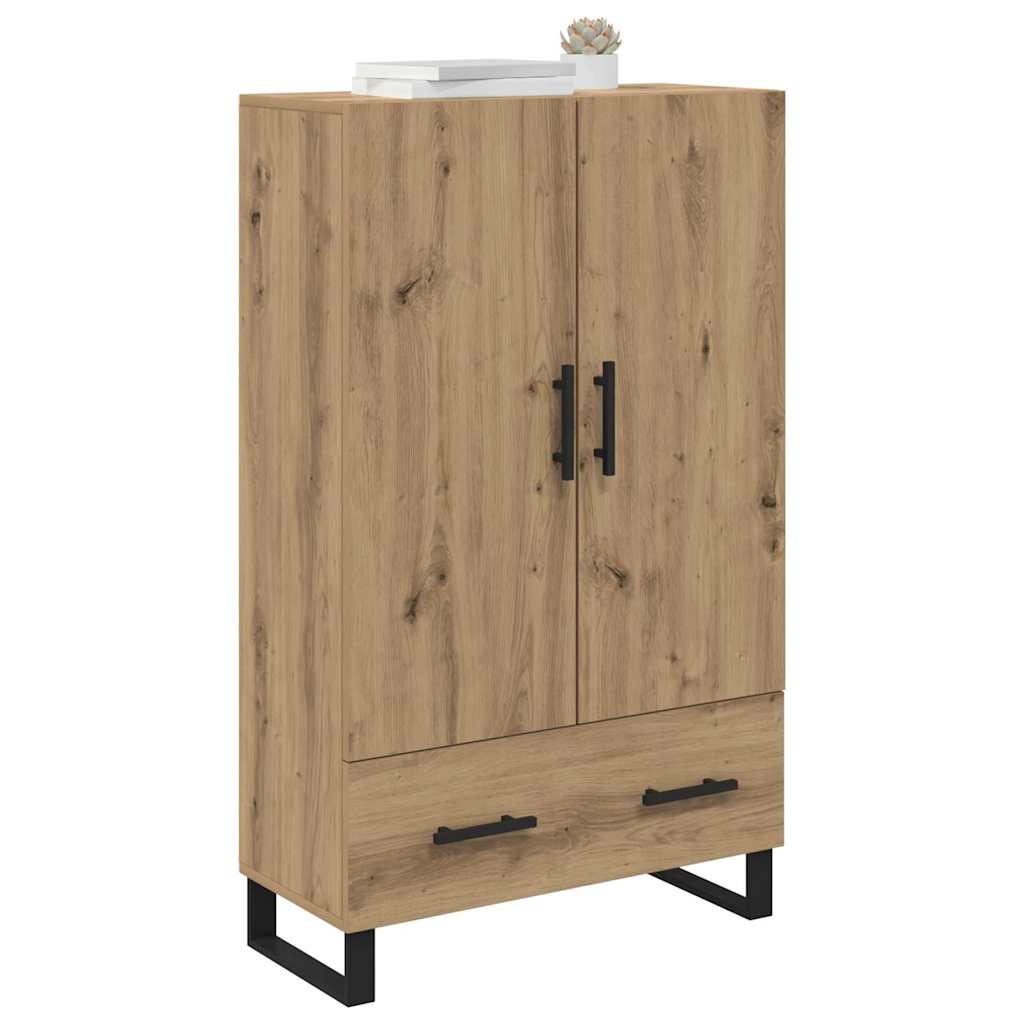 vidaXL Highboard Artisan Oak 69.5 x 30 x 115 cm Engineered Wood
