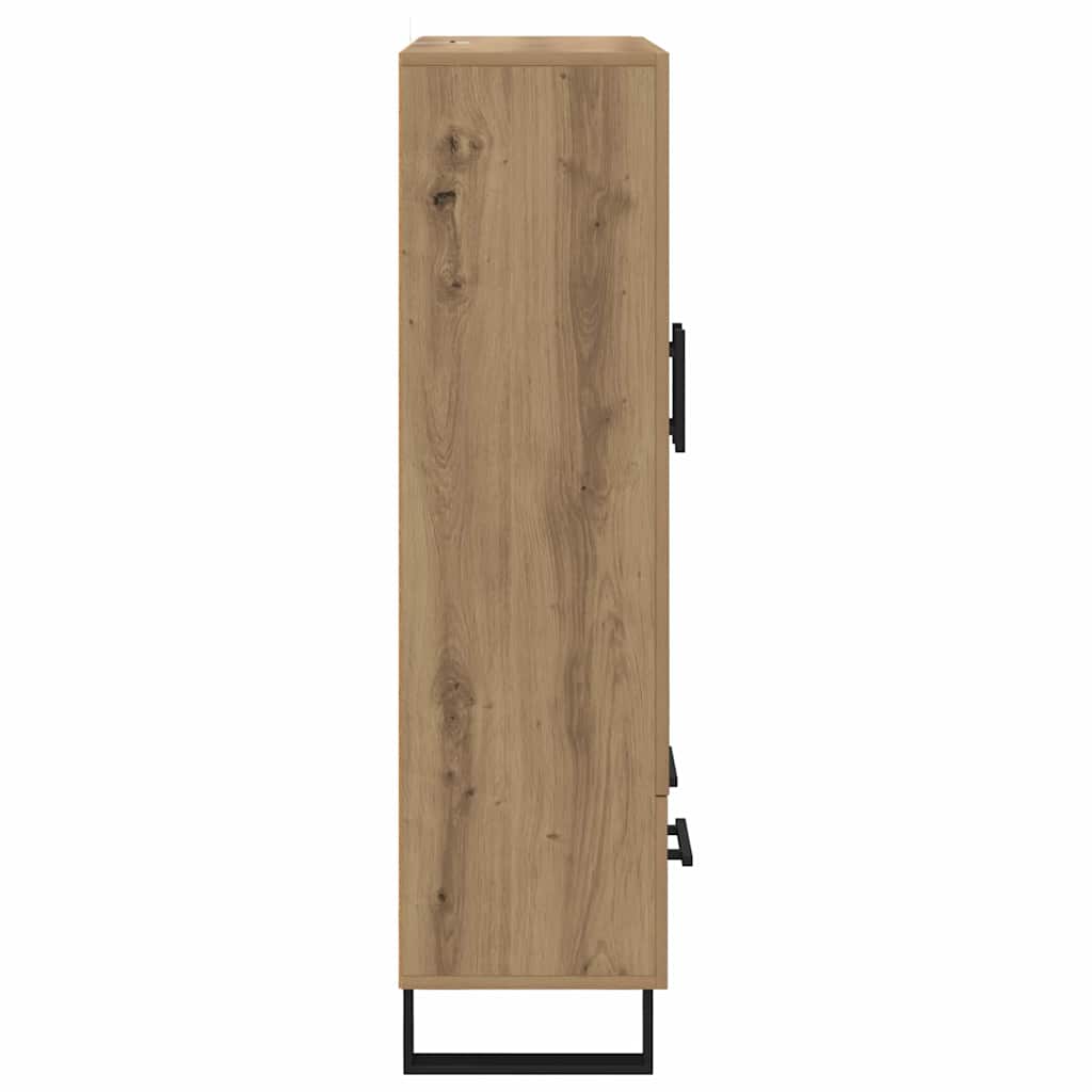 vidaXL Highboard Artisan Oak 69.5 x 30 x 115 cm Engineered Wood