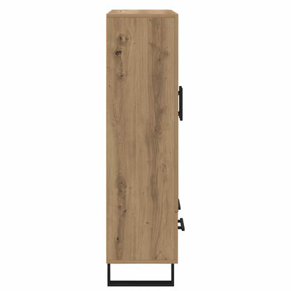 vidaXL Highboard Artisan Oak 69.5 x 30 x 115 cm Engineered Wood