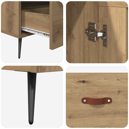 vidaXL Highboard Artisan Oak 69.5 x 31 x 115 cm