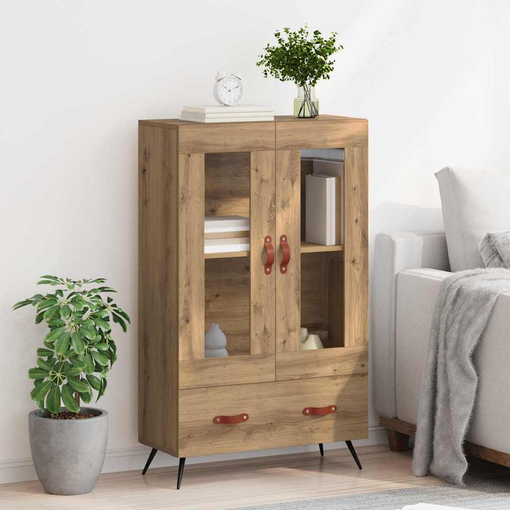 vidaXL Highboard Artisan Oak 69.5 x 31 x 115 cm