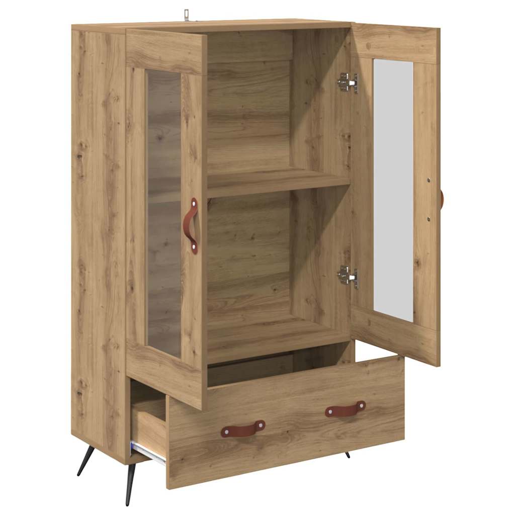 vidaXL Highboard Artisan Oak 69.5 x 31 x 115 cm