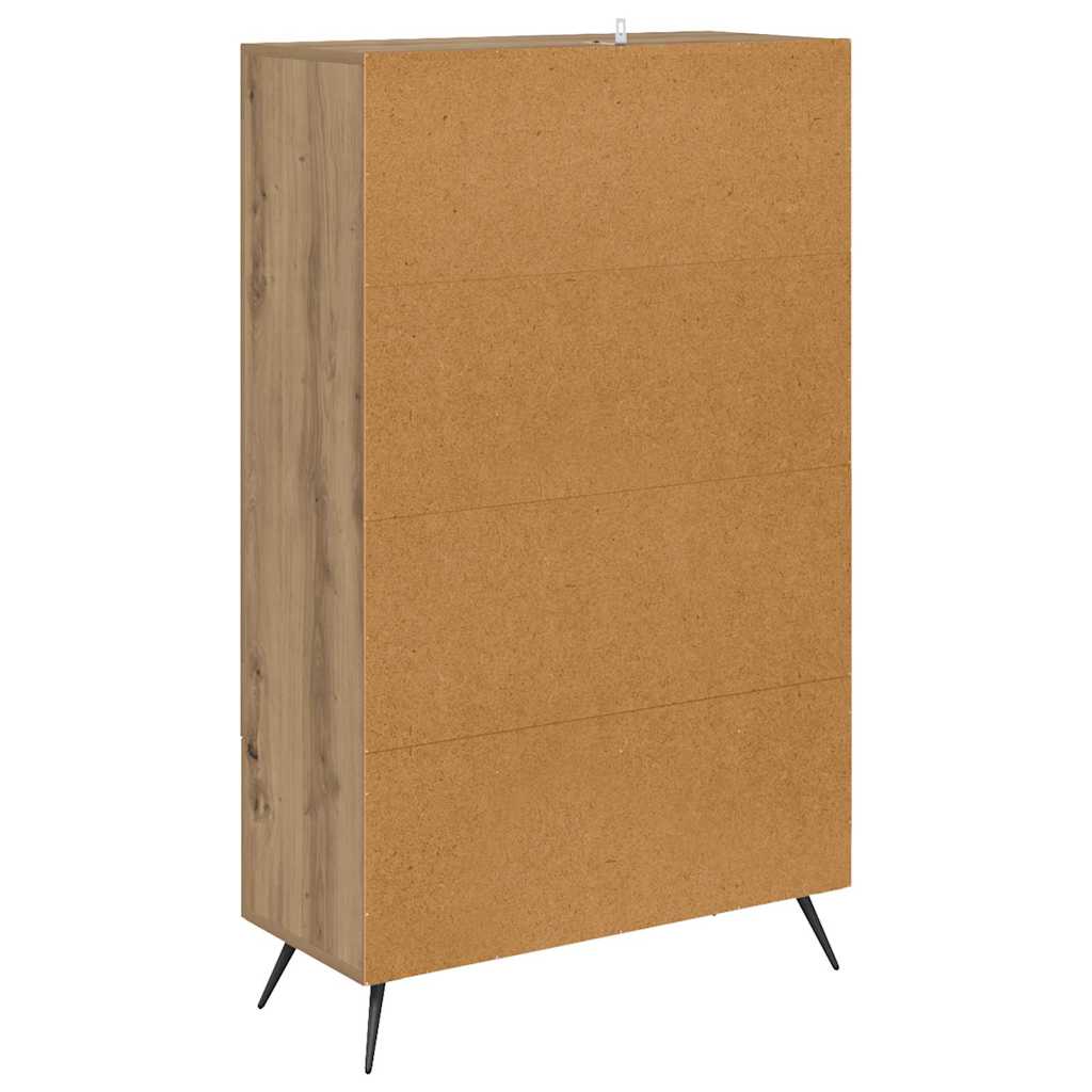 vidaXL Highboard Artisan Oak 69.5 x 31 x 115 cm