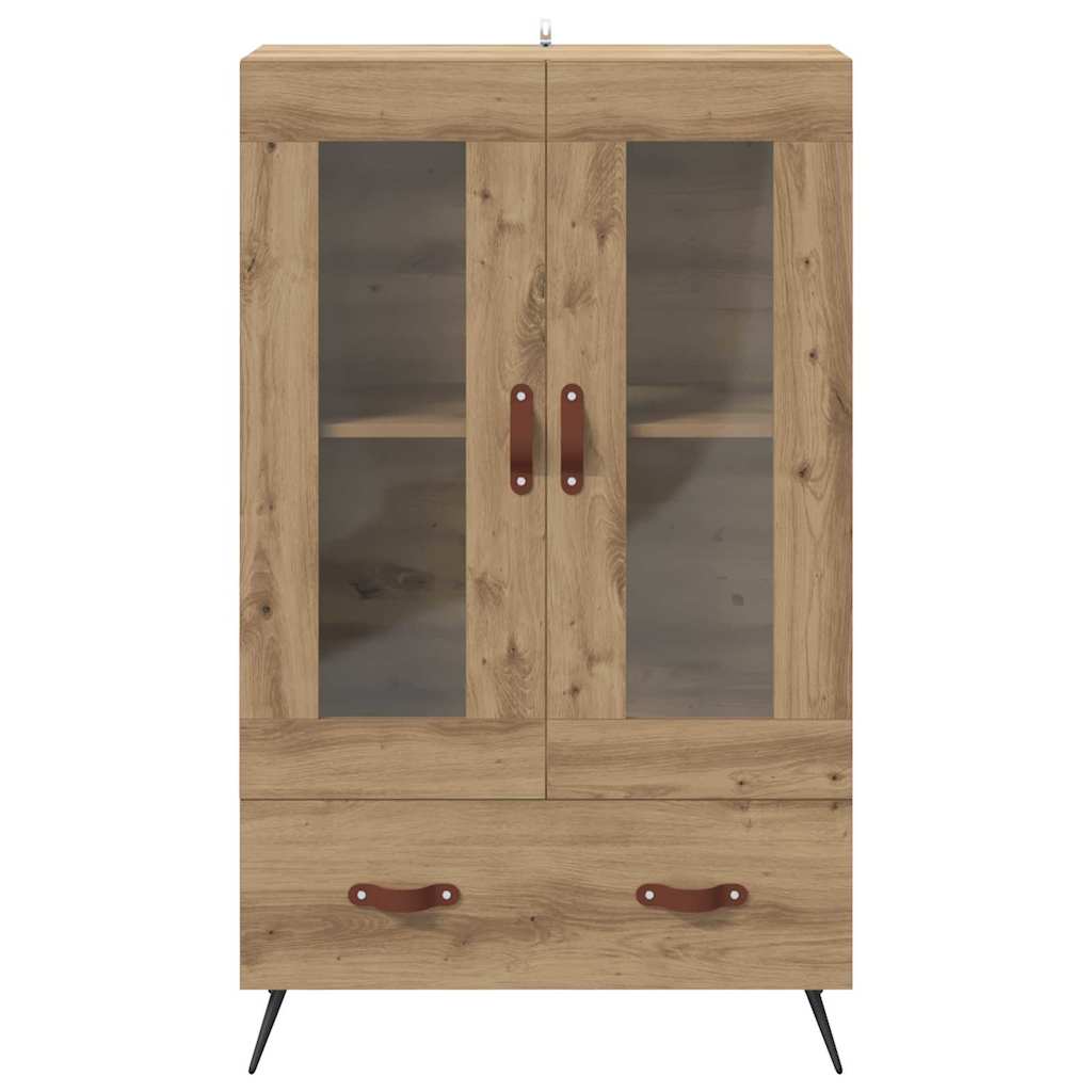 vidaXL Highboard Artisan Oak 69.5 x 31 x 115 cm