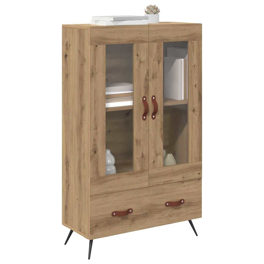 vidaXL Highboard Artisan Oak 69.5 x 31 x 115 cm