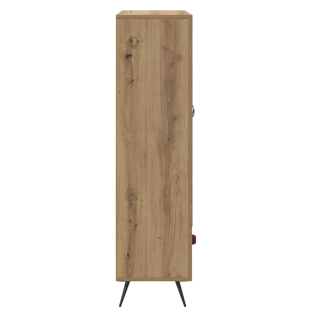 vidaXL Highboard Artisan Oak 69.5 x 31 x 115 cm