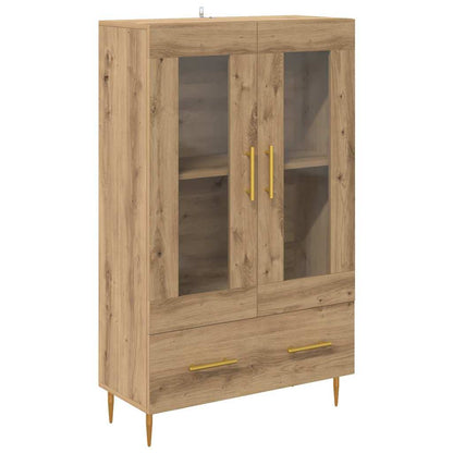 vidaXL Highboard Artisan Oak 69.5 x 31 x 115 cm