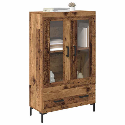 vidaXL Highboard Old Wood 69.5 x 31 x 115 cm Engineered Wood