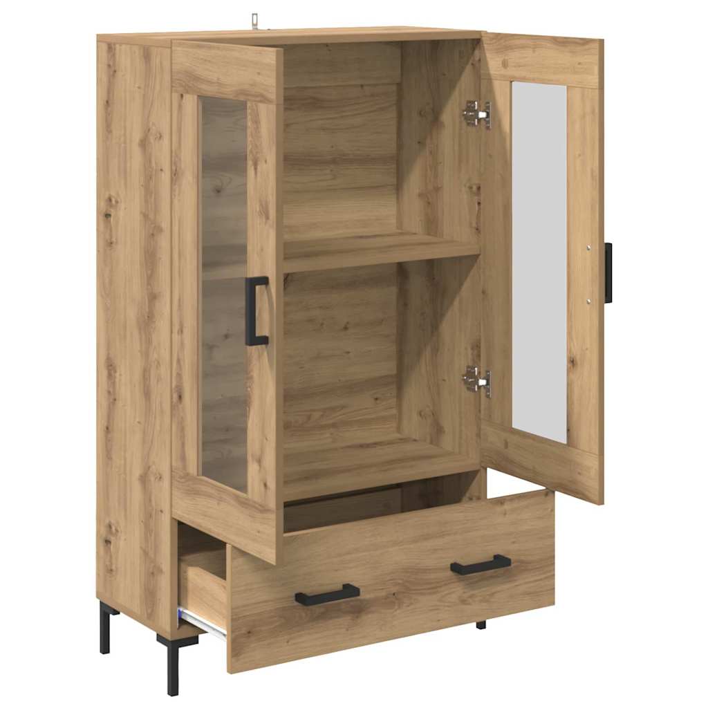 vidaXL Highboard Artisan Oak 69.5 x 31 x 115 cm Engineered Wood