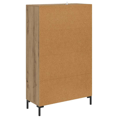 vidaXL Highboard Artisan Oak 69.5 x 31 x 115 cm Engineered Wood