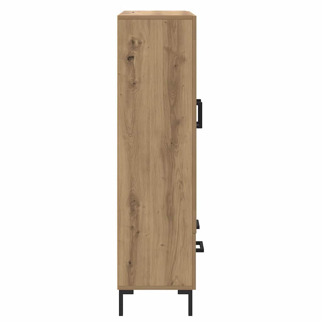 vidaXL Highboard Artisan Oak 69.5 x 31 x 115 cm Engineered Wood