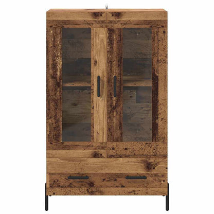 vidaXL Highboard Corona Old Wood 69.5 x 31 x 115 cm Engineered Wood