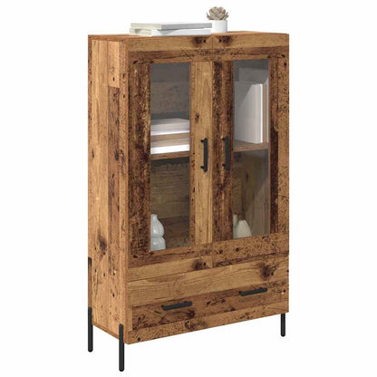 vidaXL Highboard Corona Old Wood 69.5 x 31 x 115 cm Engineered Wood