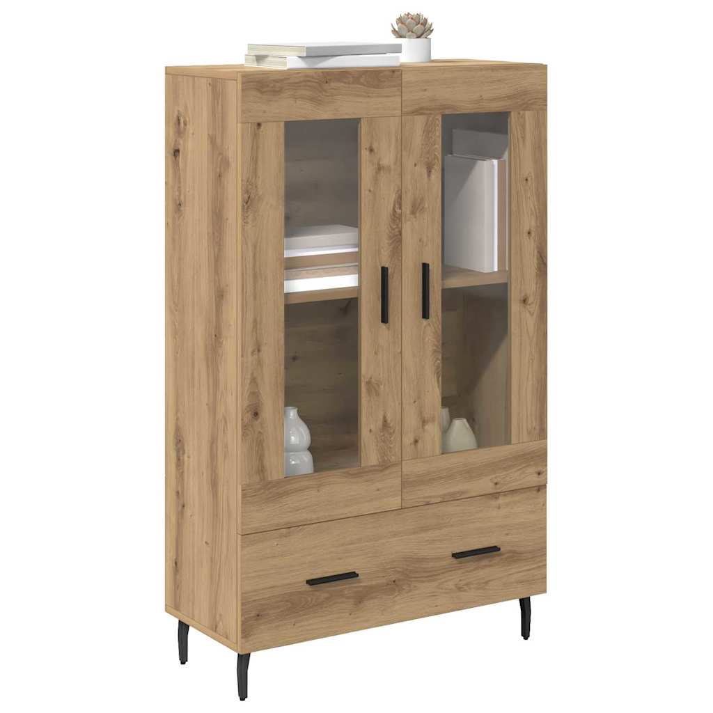 vidaXL Highboard Artisan Oak 69.5 x 31 x 115 cm Engineered Wood