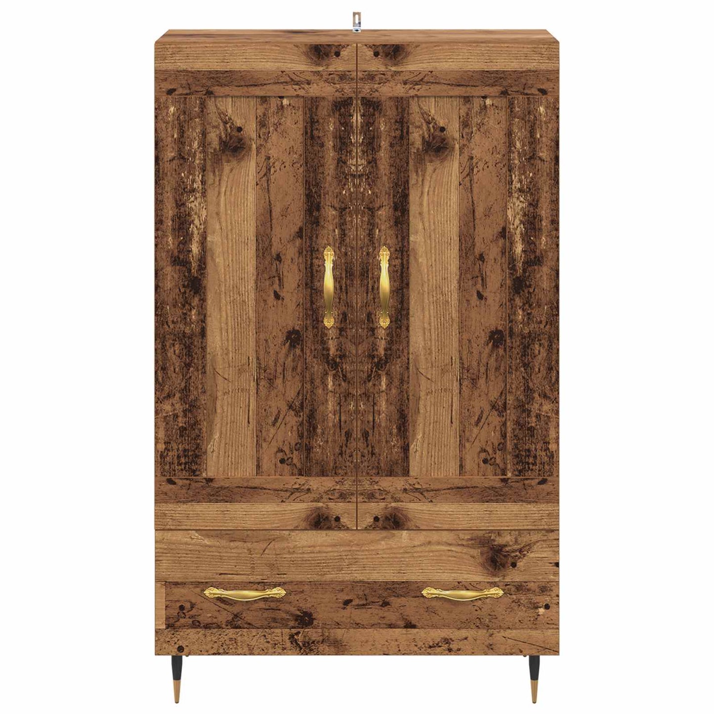 vidaXL Highboard Old Wood 69.5 x 31 x 115 cm Engineered Wood