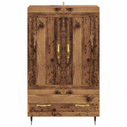 vidaXL Highboard Old Wood 69.5 x 31 x 115 cm Engineered Wood