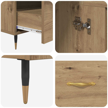 vidaXL Highboard Artisan Oak 69.5 x 31 x 115 cm Engineered Wood