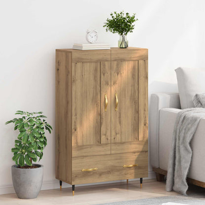 vidaXL Highboard Artisan Oak 69.5 x 31 x 115 cm Engineered Wood