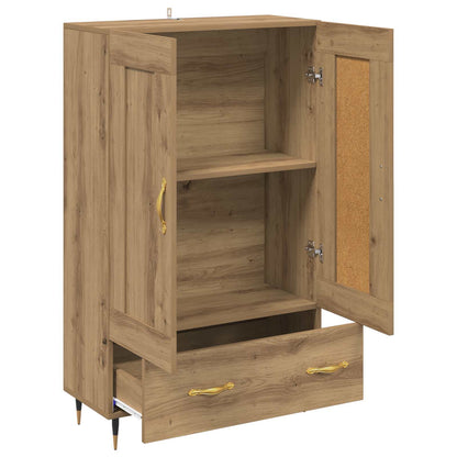 vidaXL Highboard Artisan Oak 69.5 x 31 x 115 cm Engineered Wood